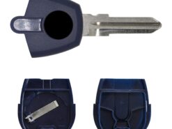 Chiave/telecomando per Fiat Positron EX300 - Datong World Remote Control Car Key Shell Case For Fiat Positron EX300 Replacement Transponder Chip Key 4