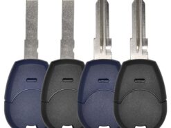 Chiave/telecomando per Fiat Positron EX300 - Datong World Remote Control Car Key Shell Case For Fiat Positron EX300 Replacement Transponder Chip Key 5