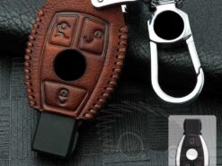 Chiave/telecomando per Mercedes A B R G classe GLK w204 GLA W251 W463 W176 B200 C180 e260L GLK300 S320 S400 CLA CLS - Del Cuoio genuino Della Copertura Della Cassa Chiave per Mercedes A B R G classe GLK 5