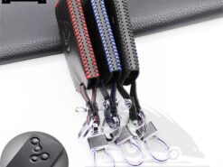 Cover Chiave/telecomando per Renault Duster Megane 4BTN - Del Cuoio genuino Della Copertura di Chiave Dell automobile Caso Chiave Per Renault Duster Megane 4BTN 2