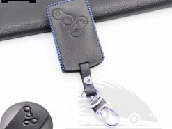 Cover Chiave/telecomando per Renault Duster Megane 4BTN - Del Cuoio genuino Della Copertura di Chiave Dell automobile Caso Chiave Per Renault Duster Megane 4BTN 5