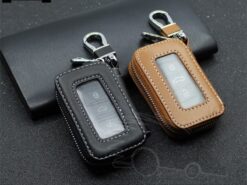 Cover Chiave/telecomando per Mercedes BMW Audi VW Skoda Toyota Lexus Honda Hyundai Kia Ford jaguar Subaru - Del Supporto di Chiave dell automobile Chiave Della Copertura Della cassa Del Cuoio Del Raccoglitore per 3