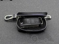 Cover Chiave/telecomando per Mercedes BMW Audi VW Skoda Toyota Lexus Honda Hyundai Kia Ford jaguar Subaru - Del Supporto di Chiave dell automobile Chiave Della Copertura Della cassa Del Cuoio Del Raccoglitore per 4