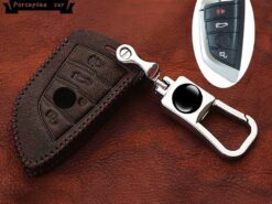 Cover Chiave/telecomando per BMW X5 F15 X6 F16 G30 7 Serie G11 X1 f48 F39 - Di alta qualit Cassa Chiave Dell automobile di cuoio Chiave Della Copertura Della Protezione per BMW 2