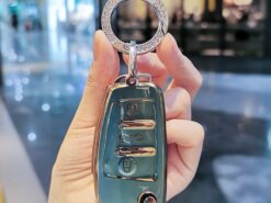 Cover Chiave/telecomando per Audi Q3 Q5 Q7 Q8 TT S3 S4 S6 RS A1 A3 8P 8L A4 A5 B6 B7 A6 A7 C5 C6 4F - Di modo TPU Chiave Dell automobile Di Vibrazione Della Copertura Della Cassa Borsette Per Audi Q3 3