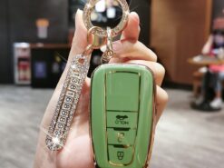 Cover Chiave/telecomando per Toyota 6 Cover Chiave/telecomando per Toyota - Durable TPU Car Key Case Cover For Toyota Yaris Prius Camry Corolla Avensis Verso Prado REIZ 4