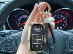 Cover Chiave/telecomando per Toyota Yaris Prius Camry Corolla Avensis Verso Prado REIZ Crown RAV4 CHR Aygo Scion 5 Cover Chiave/telecomando per Toyota Yaris Prius Camry Corolla Avensis Verso Prado REIZ Crown RAV4 CHR Aygo Scion - Durable TPU Car Key Case Cover For Toyota Yaris Prius Camry Corolla Avensis Verso Prado REIZ 9