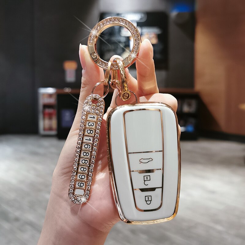 Durevole-elegante-TPU-copertura-chiave-dell-automobile-per-Toyota-Camry-Corolla-Rav4-70-Prado-RAV-150-1 Cover Chiave/telecomando per Toyota Camry Corolla Rav4 70 Prado RAV 150 2/3 - Durevole elegante TPU copertura chiave dell automobile per Toyota Camry Corolla Rav4 70 Prado RAV 150 1