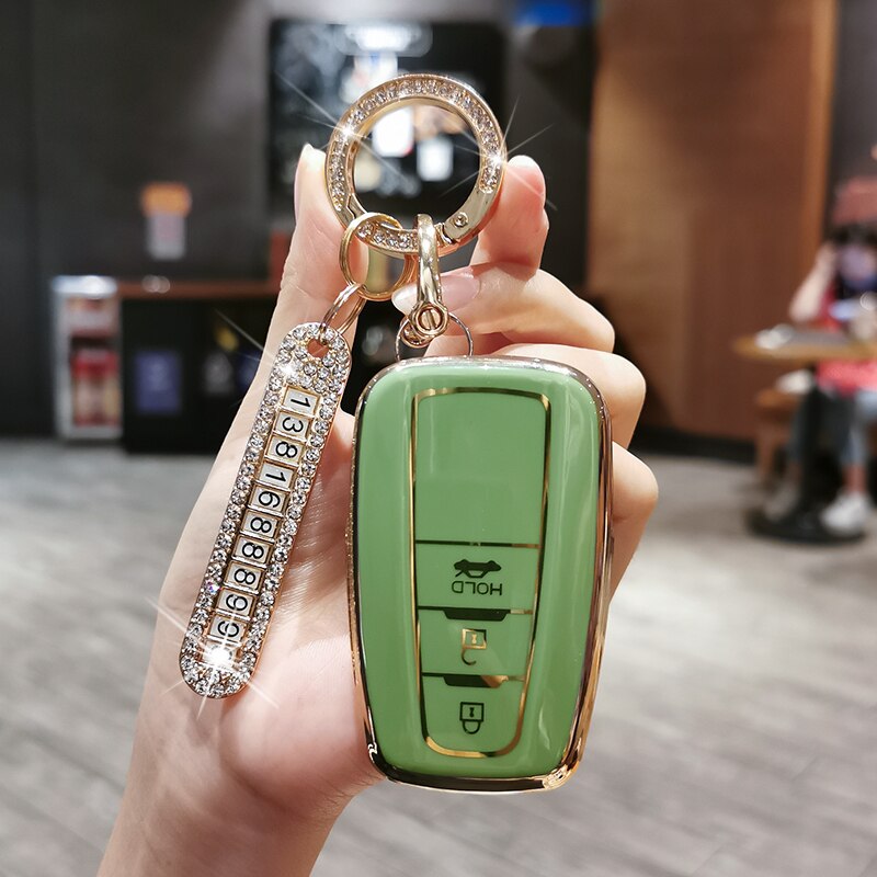 Durevole-elegante-TPU-copertura-chiave-dell-automobile-per-Toyota-Camry-Corolla-Rav4-70-Prado-RAV-150-4 Cover Chiave/telecomando per Toyota Camry Corolla Rav4 70 Prado RAV 150 2/3 - Durevole elegante TPU copertura chiave dell automobile per Toyota Camry Corolla Rav4 70 Prado RAV 150 4