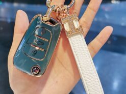 Cover Chiave/telecomando per HYUNDA IX35 - Fashion TPU Car Flip Key Case Cover Shell For The old one HYUNDA IX35 Elantra Verna 2