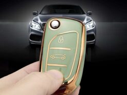 Cover Chiave/telecomando per Citroen C1 C2 C3 C4 C5 XSARA PICA For Peugeot 306 407 807 DS DS3 DS4 DS5 DS6 - Fashion TPU Car Flip Key Case Shell Cover Fob For Citroen C1 C2 C3 C4 C5 5