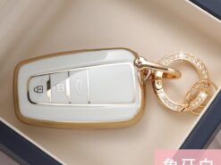 Cover Chiave/telecomando per Toyota Prius CHR Corolla Camry C-HR RAV4 Prado 6 Cover Chiave/telecomando per Toyota Prius CHR Corolla Camry C-HR RAV4 Prado - Fob chiave a distanza molle della copertura dell automobile di TPU Shell per Toyota Prius CHR 4