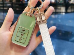 Cover Chiave/telecomando per HondaAccord Jade XR-V città civica CRV CR-V 4 Cover Chiave/telecomando per HondaAccord Jade XR-V città civica CRV CR-V - Fob chiave a distanza molle di Shell della copertura dell automobile di TPU per HondaAccord Jade 2