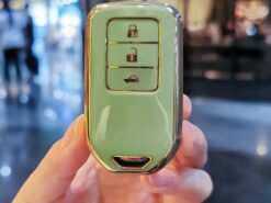 Cover Chiave/telecomando per HondaAccord Jade XR-V città civica CRV CR-V 7 Cover Chiave/telecomando per HondaAccord Jade XR-V città civica CRV CR-V - Fob chiave a distanza molle di Shell della copertura dell automobile di TPU per HondaAccord Jade 5