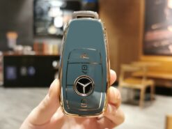Cover Chiave/telecomando per Mercedes Benz classe 2018 S GLS GLA 2017 classe E W213 E200 E260 E300 e320accessori 6 Cover Chiave/telecomando per Mercedes Benz classe 2018 S GLS GLA 2017 classe E W213 E200 E260 E300 e320accessori - Fob della cassa della copertura della chiave a distanza dell automobile di TPU per Mercedes Benz 10