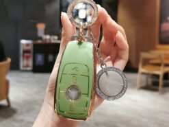 Cover Chiave/telecomando per Mercedes Benz classe 2018 S GLS GLA 2017 classe E W213 E200 E260 E300 e320accessori 4 Cover Chiave/telecomando per Mercedes Benz classe 2018 S GLS GLA 2017 classe E W213 E200 E260 E300 e320accessori - Fob della cassa della copertura della chiave a distanza dell automobile di TPU per Mercedes Benz 8