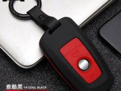 Cover Chiave/telecomando per BMW X3 X5 X6 F30 F34 E60 E90 F10 E34 E36 F20 G30 F15 F16 1 3 5 7 serie - Fob della copertura della cassa chiave dell automobile di stile della fibra del carbonio dell abs 3