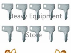 Chiave/telecomando per Yanmar 301 Excavator Key (Set of 10) Grader Dozer, Yanmar