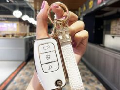 Cover Chiave/telecomando per Ford Focus - Ford Focus Mk3 MK2 Kuga MK4 Ecosport MONDEO FIESTA set di chiavi Car TPU portachiavi Cover 5