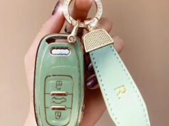 Cover Chiave/telecomando per auto Audi applicare a A3 A4 A5 A6L A7 Q3 Q7 Q5L TT R8 4 Cover Chiave/telecomando per auto Audi applicare a A3 A4 A5 A6L A7 Q3 Q7 Q5L TT R8 - Guaina portachiavi per auto Audi applicare a A3 A4 A5 A6L A7 Q3 Q7 Q5L TT 2