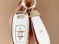 Cover Chiave/telecomando per auto Audi applicare a A3 A4 A5 A6L A7 Q3 Q7 Q5L TT R8 6 Cover Chiave/telecomando per auto Audi applicare a A3 A4 A5 A6L A7 Q3 Q7 Q5L TT R8 - Guaina portachiavi per auto Audi applicare a A3 A4 A5 A6L A7 Q3 Q7 Q5L TT 4