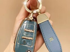 Cover Chiave/telecomando per auto Audi applicare a A3 A4 A5 A6L A7 Q3 Q7 Q5L TT R8 7 Cover Chiave/telecomando per auto Audi applicare a A3 A4 A5 A6L A7 Q3 Q7 Q5L TT R8 - Guaina portachiavi per auto Audi applicare a A3 A4 A5 A6L A7 Q3 Q7 Q5L TT 5