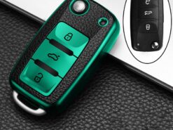 Cover Chiave/telecomando per Volkswagen VW Tiguan Polo Golf MK5 6 Passat Lavida Skoda Octavia - H2e6654e8394c44beaa7fc3dc77c152f5F