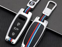 Cover Chiave/telecomando per Audi A6 A7 A8 C8 Q8 Q5 D5 E-tron Protector Holder Keychain - Hff3be1c0847e476a812953d081d6982f0