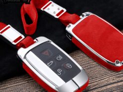 Cover Chiave/telecomando per Land Rover Range Rover Evoque Sport Freelander2 Per Jaguar XF XJ XJL XE C-X16 7 Cover Chiave/telecomando per Land Rover Range Rover Evoque Sport Freelander2 Per Jaguar XF XJ XJL XE C-X16 - In Lega di Zinco New Caso Chiave Borsette CarKey Cover Set Per Land Rover Range Rover 5