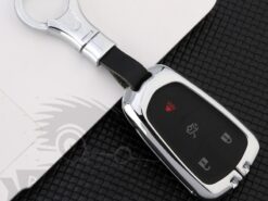 Cover Chiave/telecomando per Cadillac SRX 2015 2016 ATS CTS XTS CT6 XT5 - In Lega di zinco di Chiave Dell automobile Della Copertura Borsette Catena Chiave Caso Smart Key 5