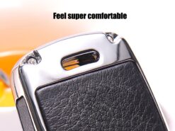 Cover Chiave/telecomando per Audi A4 Nuovo A4L A5 A6L QT S5 S7 Q7 TTS 7 Cover Chiave/telecomando per Audi A4 Nuovo A4L A5 A6L QT S5 S7 Q7 TTS - In Lega di zinco di Stile Dell automobile di cuoio Caso Astuto Della Copertura Per Audi 5