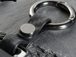 Cover Cover Chiave/telecomando per BMW F20 F30 X1 X3 X5 X6 E30 E34 e36 E39 E46 E60 E90 - In fibra di carbonio Caso Della Copertura del gel di Silice Auto Chiave A Distanza di 2