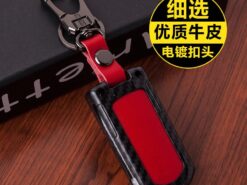 Cover Chiave/telecomando per Mazda 2 3 5 6 CX5 CX7 CX9 323 626 5 Cover Chiave/telecomando per Mazda 2 3 5 6 CX5 CX7 CX9 323 626 - In fibra di carbonio Cassa Chiave Dell automobile di Cuoio Del Supporto Della Copertura Per Mazda 3