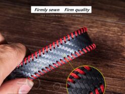 Cover Chiave/telecomando per Citroen C4L DS5 DS6 DS5LS C3XR DS4 DS3 C4 C5 C3 C6 c8 per Peugeot 3008 308 508 - In fibra di carbonio In Pelle Chiave A Distanza Della Copertura di Caso Per Citroen C4L 3