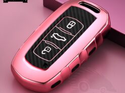 Cover Chiave/telecomando per Geely Emgrand EC7 EC718 EC715 - In fibra di carbonio TPU Copertura di Chiave Dell automobile A Distanza di Caso Fob Per 4