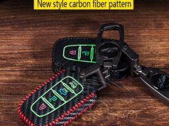 Cover Chiave/telecomando per Kia KX5 K3S RIO Ceed Cerato Optima K5 Sportage Sorento K2 Anima k3 6 Cover Chiave/telecomando per Kia KX5 K3S RIO Ceed Cerato Optima K5 Sportage Sorento K2 Anima k3 - In fibra di carbonio del Cuoio Genuino Key Caso Della Copertura per Kia KX5 K3S RIO 4