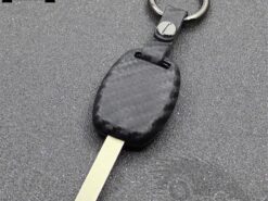 Chiave/telecomando per Honda cr-v fit accord civic JAZZ pilot 2 3 pulsanti di controllo remoto starline - In fibra di carbonio texture cassa chiave dell automobile In Silicone per Honda cr v fit 2
