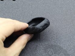 Chiave/telecomando per Honda cr-v fit accord civic JAZZ pilot 2 3 pulsanti di controllo remoto starline - In fibra di carbonio texture cassa chiave dell automobile In Silicone per Honda cr v fit 3