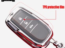 Cover Chiave/telecomando per Toyota 4 Cover Chiave/telecomando per Toyota - In lega di Zinco New in pelle TPU Caso Della Copertura Chiave Per Toyota Chr C 2