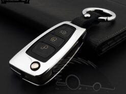 Cover Chiave/telecomando per Ford 6 Cover Chiave/telecomando per Ford - In lega di zinco Anello Chiave Della Copertura Della Cassa Del Supporto Per Ford Focus 3 4