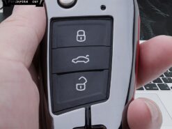 Cover Chiave/telecomando per Volkswagen VW Golf 7 mk7 Seat Ibiza Leon FR 2 altea Aztec Per Skoda Octavia 7 Cover Chiave/telecomando per Volkswagen VW Golf 7 mk7 Seat Ibiza Leon FR 2 altea Aztec Per Skoda Octavia - In lega di zinco Auto Chiave A Distanza Della Copertura Della Cassa Del Supporto di Caso 5