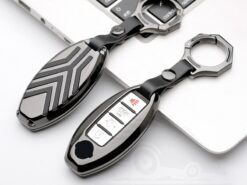 Cover Chiave/telecomando per Nissan Qashqai J10 J11 X-Trail t31 t32 4 Cover Chiave/telecomando per Nissan Qashqai J10 J11 X-Trail t31 t32 - In lega di zinco Auto Chiave A Distanza di Caso Della Copertura Per Nissan Qashqai J10 2