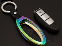 Cover Chiave/telecomando per Nissan 4 Cover Chiave/telecomando per Nissan - In lega di zinco Auto Della Copertura di Caso Chiave Per Nissan Pathfinder Versa Juke Murano 2