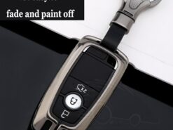 Cover Chiave/telecomando per Ford Fusion Mondeo Mustang Bordo Expedition EXplorer 2017 2018 - In lega di zinco Auto Styling Caso Della Copertura Chiave per Ford Fusion Mondeo Mustang Bordo 4