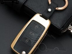 Cover Chiave/telecomando per VW Volkswagen 5 Cover Chiave/telecomando per VW Volkswagen - In lega di zinco Caso Chiave 3 Pulsante di Controllo A Distanza di Caso Fob per 3