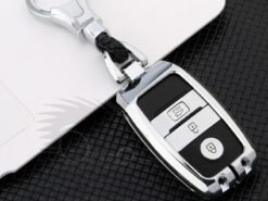 Cover Chiave/telecomando per Kia K3 K4 K5 KX 2016 ptima - In lega di zinco Chiave Auto Chiave A Distanza Intelligente Copertura Della Cassa Del Raccoglitore per 5