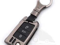 Cover Chiave/telecomando per Volkswagen VW Golf 7 mk7 Skoda Octavia A7 Nuovo Polo - In lega di zinco Chiave Cassa Chiave Del Sacchetto Chiave Della Copertura Per Volkswagen VW Golf 3