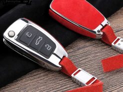 Cover Chiave/telecomando per Audi A3 8L 8P A4 B6 b7 B8 C6 4F RS3 Q3 Q7 TT 8L 8V S3