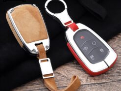 Cover Chiave/telecomando per Cadillac Escalade CTS XTS ATS ATS-L XLS SRX 2015 4/5/6 pulsante 28T CTS-V XT5 CT6 6 Cover Chiave/telecomando per Cadillac Escalade CTS XTS ATS ATS-L XLS SRX 2015 4/5/6 pulsante 28T CTS-V XT5 CT6 - In lega di zinco Chiave di coperture della copertura della cassa del supporto Per Cadillac Escalade 4