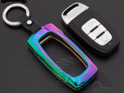 Cover Chiave/telecomando per AUDI A4L A6L A5 A7 A8 Q5 Q7 S5 S6 S7 s8 4 Cover Chiave/telecomando per AUDI A4L A6L A5 A7 A8 Q5 Q7 S5 S6 S7 s8 - In lega di zinco Custodia protettiva del Sacchetto di Chiave Dell automobile Misura per AUDI A4L 2